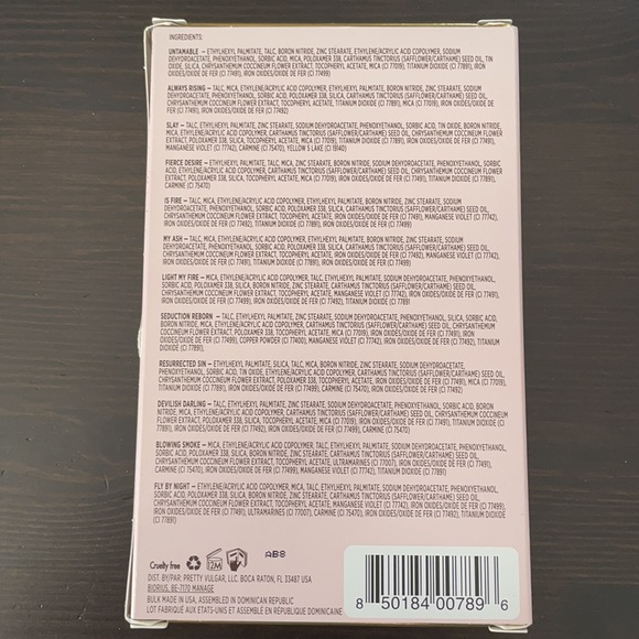 Pretty Vulgar Phoenix Rising Eyeshadow Palette - Picture 5 of 9